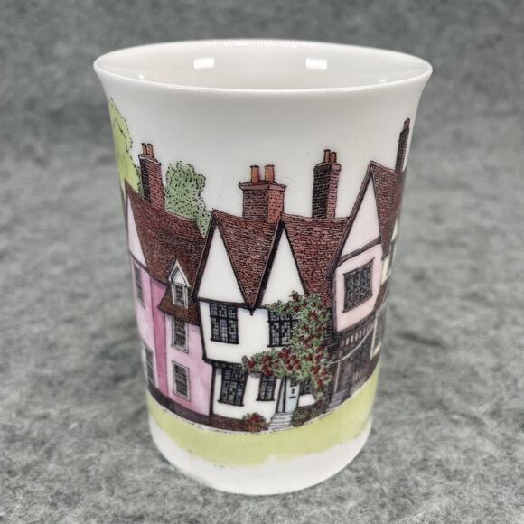 Dunoon "Village Greens" by Sue Scullard Made in England Coffee Tea Mug Cup Cat - Picture 2 of 6